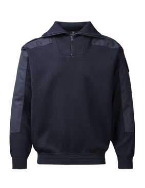Herren Pullover NATO Troyer Dark Navy