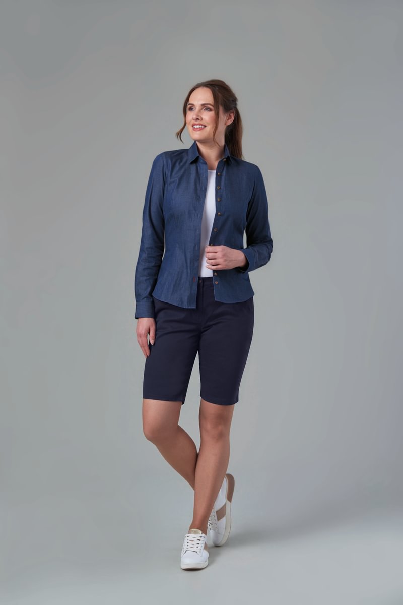 Damen Chino Shorts MALIBU Slim Fit