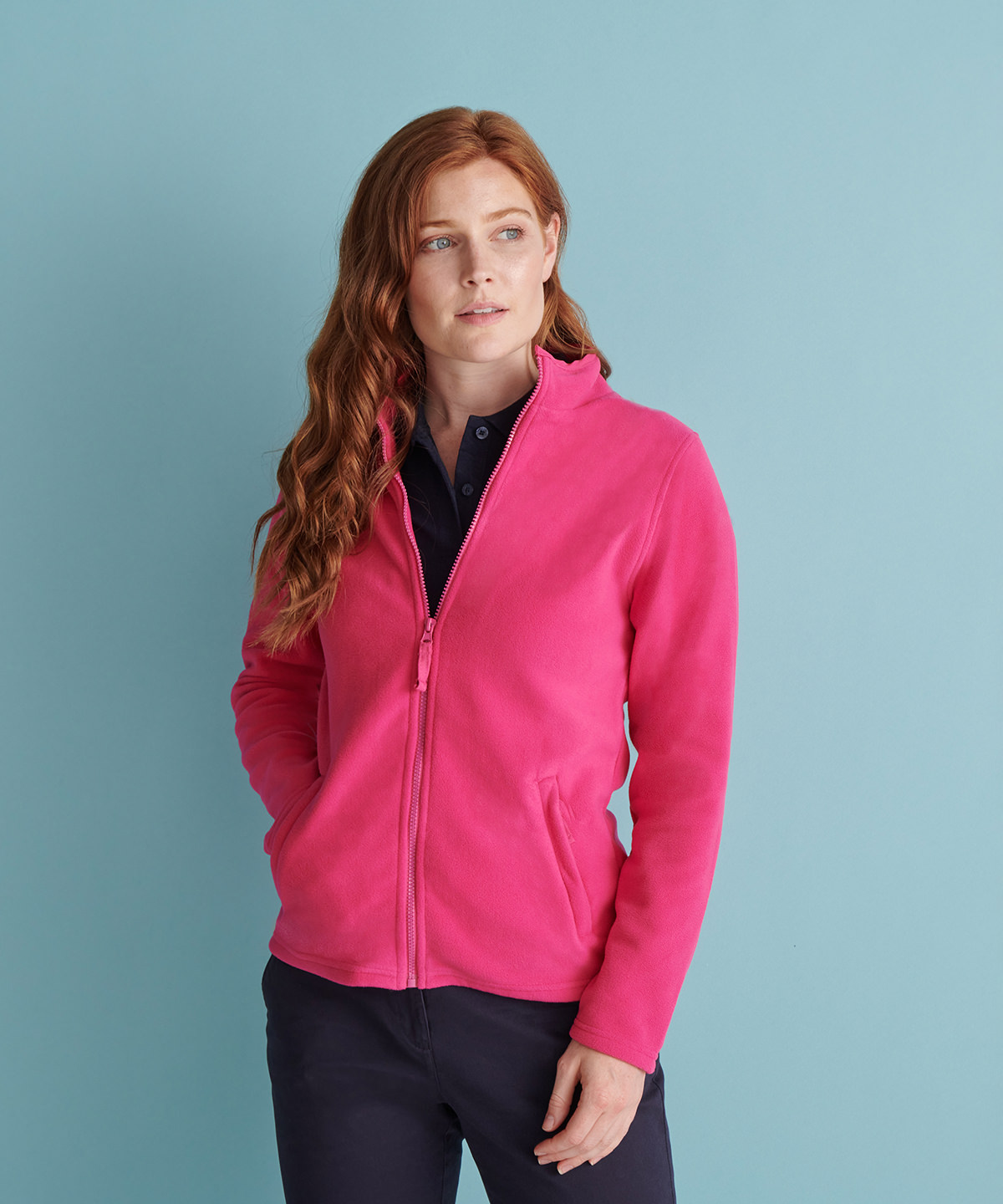 Damen Fleece Weste HB856