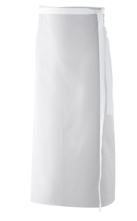 Bistroschürze LxB 100x130 cm weiß
