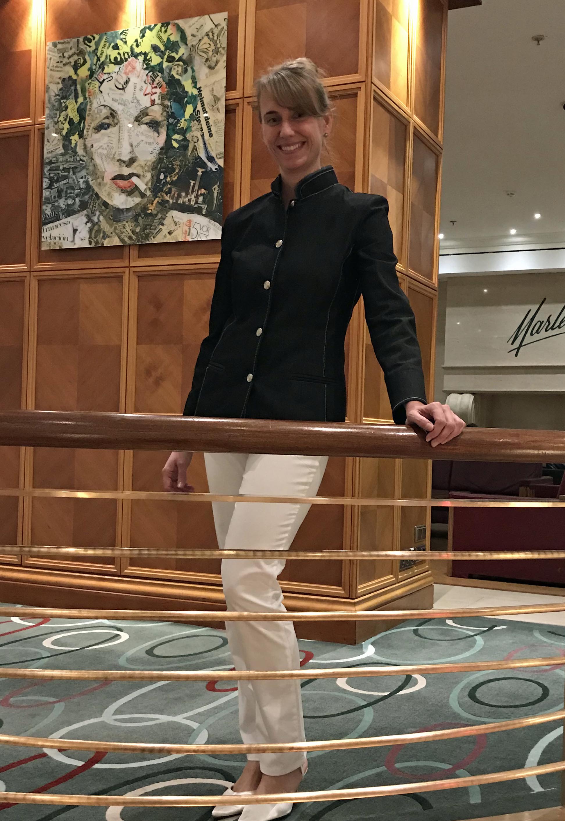 Damen Servicejacke / Barjacke DOREEN langarm