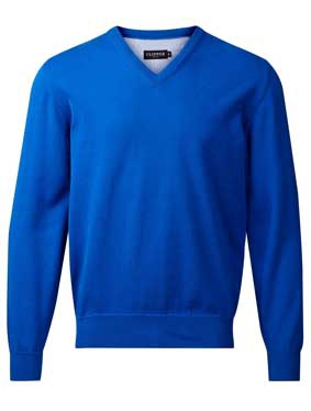 Herren Pullover V-Ausschnitt 100% Baumwolle      83111