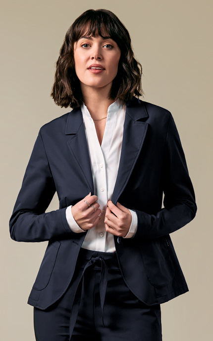 GRE Damen Blazer ungefüttert FLOW Regfit