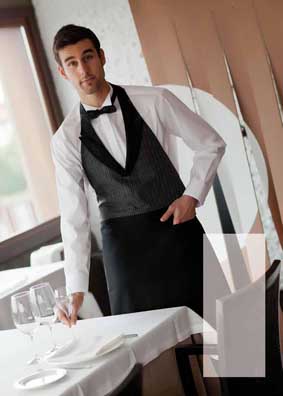 Westenschürze LxB 112x94 cm