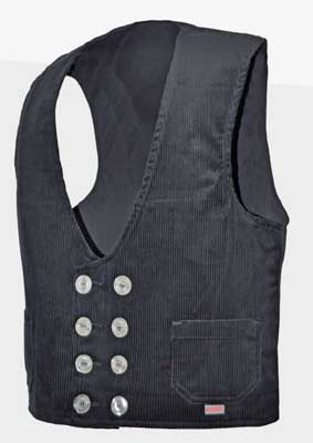 Zunftweste LECH Genua-Cord