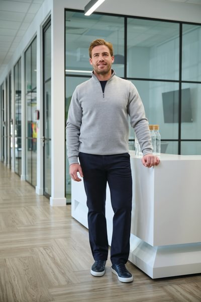 BT Herren Chinohose LEO Classic Fit von Brook Taverner