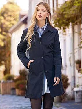 Damen Kurzmantel für Business, Reise und Freizeit