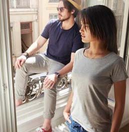 Damen BIO Basic-T-Shirt 8102/8007