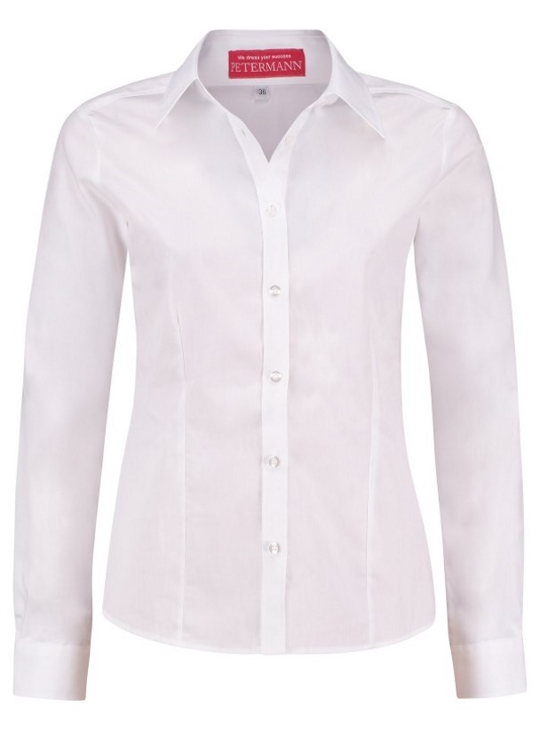 Bluse Verona leicht tailliert 1/1 Arm