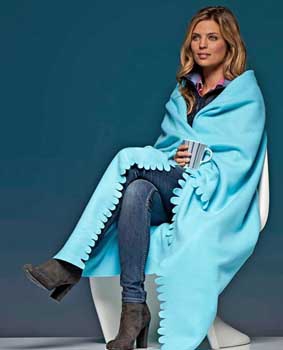 Fleecedecke 125x150cm 200 g/m²