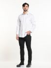 CHEF Shirt white / black