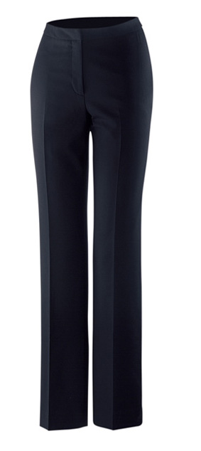 Damenhüfthose ohne Bundfalte