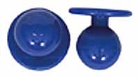 Kugelknöpfe - Kochjackenknöpfe (1 Pack = 12 Knöpfe) Farbe: königsblau