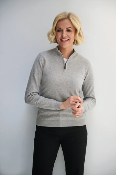 Damen Jumper 1/4 Zip TAYLOR von BrookTaverner