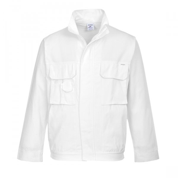 Maler Bundjacke weiss