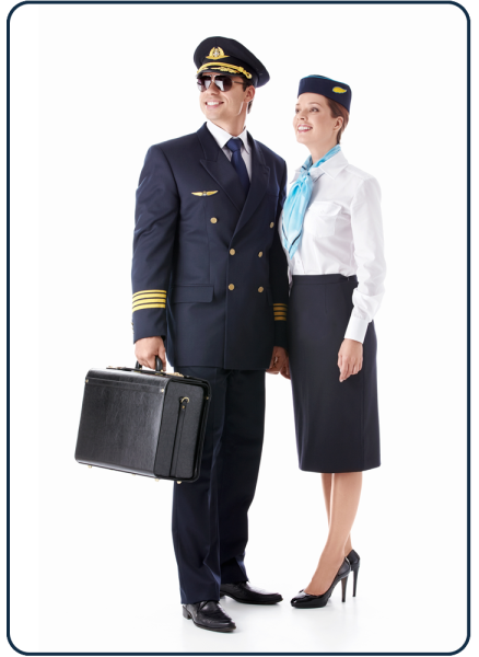 Uniform Jacke + Hose + Accessoires für Airline, Schiff und Security - individuell produziert