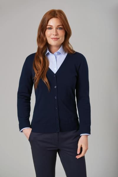 Damen Strickjacke AUGUSTA mit V Neck von Brook Taverner