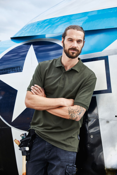 Herren UV Schutz Bio Stretch Polo kurzarm-Copy