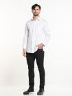 CHEF Shirt white / black