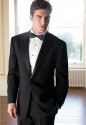 Dinner Jacket schwarz von Brook Taverner