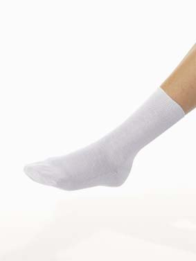 Arzt - Socken weiss 1 Pack = 5 Paar/Größe