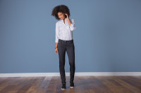 Damen Chino Hose 5 Pocket Stretch Casual Damen Chino Hose 5 Pocket Stretch Casual