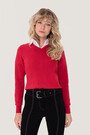 Damen V-Pullover Premium-Cotton No.133